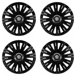 Poklice pro VW (černé) 16 ACTIVE RC BLACK