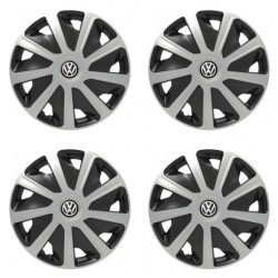 Poklice pro VW (černé) pre dodávky 16 Craft silver and black