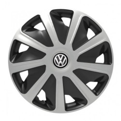 Poklice pro VW (černé) pre dodávky 16 Craft silver and black