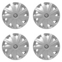 Poklice pro VW (černé) pre dodávky 16 Craft silver