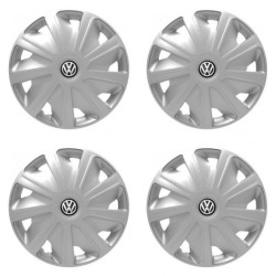 Poklice pro VW (černé) pre dodávky 16 Craft silver