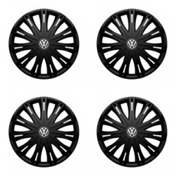 Poklice pro VW (černé) 17 SPARK BLACK