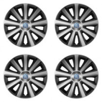 Poklice pro VW (modré) 14 Aviator carbon silver&black