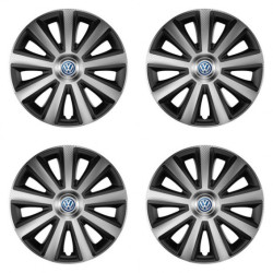 Poklice pro VW (modré) 14 Aviator carbon silver&black