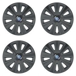 Poklice pro VW (modré) 14 Aviator carbon RC grafite