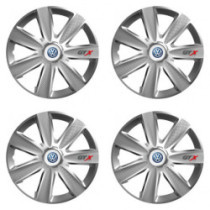 Poklice pro VW (modré) 14 GTX CARBON silver