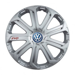 Poklice pro VW (modré) 15 Evo silver
