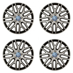 Poklice pro VW (modré) 15 Dakar NC silver and black