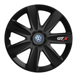Poklice pro VW (modré) 15 GTX CARBON black