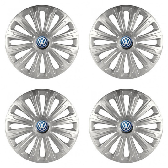 Poklice pro VW (modré) 15 TREND RC