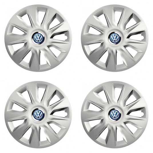 Poklice pro VW (modré) 15 STRATOS RC