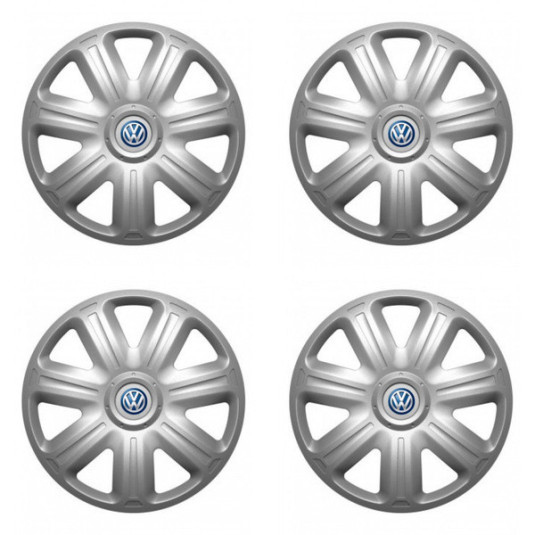 Poklice pro VW (modré) 15 COMFORT