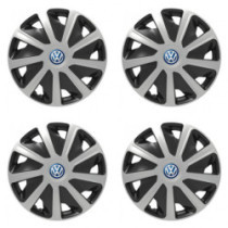 Poklice pro VW (modré) pre dodávky 15 Craft silver and black