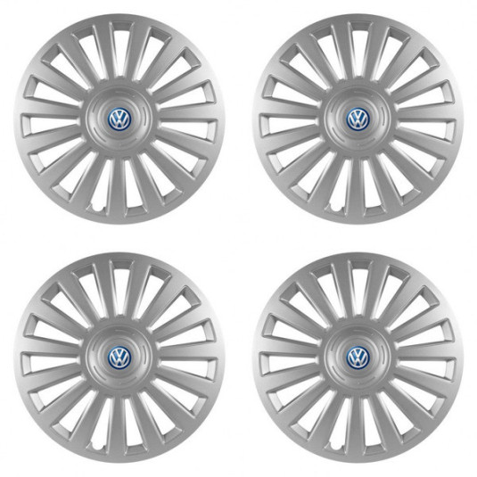 Poklice pro VW (modré) 16 Luxury