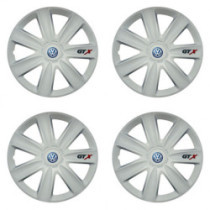 Poklice pro VW (modré) 16 GTX carbon white