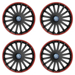 Poklice pro VW (modré) 16 CRYSTAL RO black