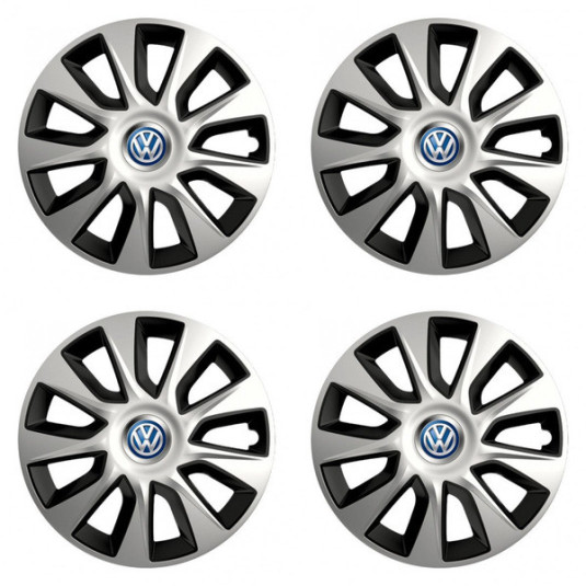 Poklice pro VW (modré) 16 STRATOS double colour