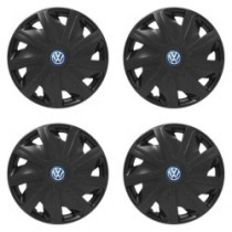 Poklice pro VW (modré) pre dodávky 16 Craft black