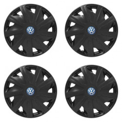 Poklice pro VW (modré) pre dodávky 16 Craft black