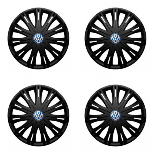 Poklice pro VW (modré) 17 SPARK BLACK