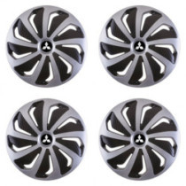 Poklice pro Mitsubishi (stříbrné) 14 WIND SB