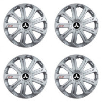Poklice pro Mitsubishi (stříbrné) 14 Evo silver