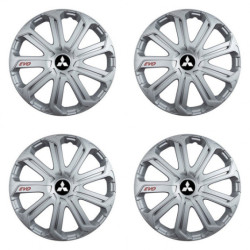 Poklice pro Mitsubishi (stříbrné) 14 Evo silver