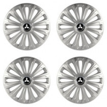 Poklice pro Mitsubishi (stříbrné) 15 TREND RC