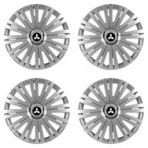 Poklice pro Mitsubishi (stříbrné) 15 ACTIVE RC