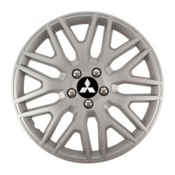 Poklice pro Mitsubishi (stříbrné) 16 DAKAR