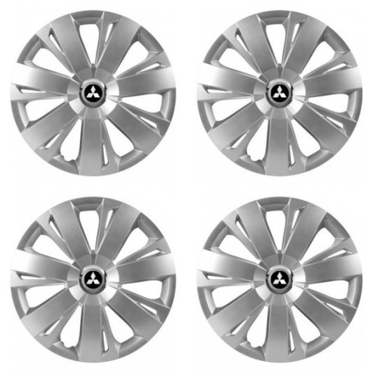 Poklice pro Mitsubishi (stříbrné) 16 ENERGY RC