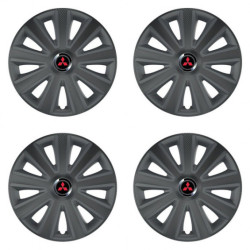 Poklice pro Mitsubishi (červené) 14 Aviator carbon RC grafite