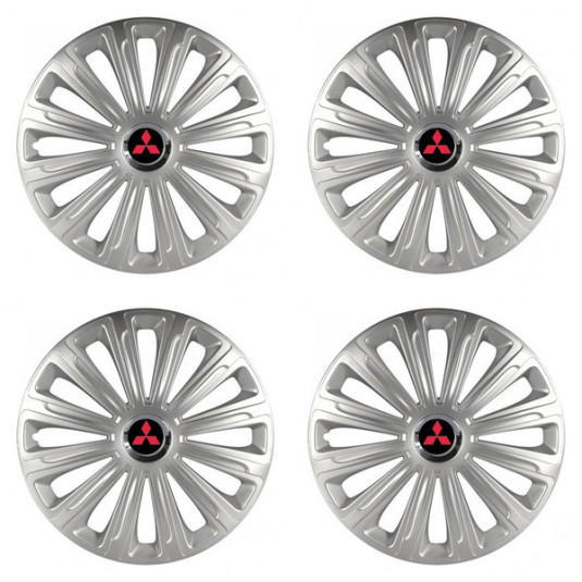 Poklice pro Mitsubishi (červené) 14 TREND RC