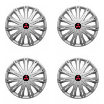 Poklice pro Mitsubishi (červené) 14 SPARK