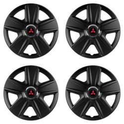 Poklice pro Mitsubishi (červené) 14 ESPRIT RC BLACK