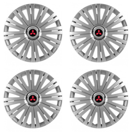 Poklice pro Mitsubishi (červené) 14 ACTIVE RC