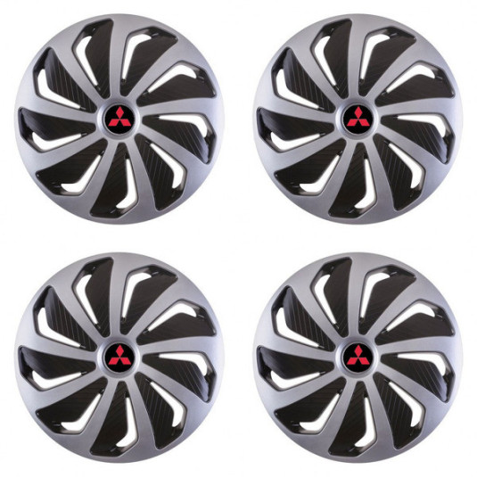 Poklice pro Mitsubishi (červené) 15 WIND SB