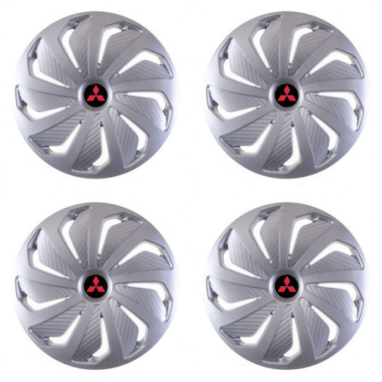 Poklice pro Mitsubishi (červené) 15 WIND RC SI