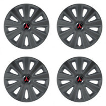 Poklice pro Mitsubishi (červené) 15 Aviator carbon grafite