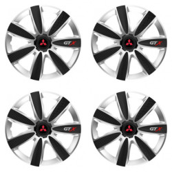 Poklice pro Mitsubishi (červené) 15 GTX CARBON silver/black