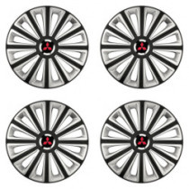Poklice pro Mitsubishi (červené) 15 TREND RC double colour
