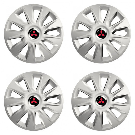 Poklice pro Mitsubishi (červené) 15 STRATOS RC