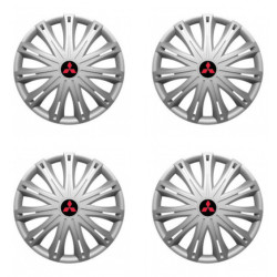 Poklice pro Mitsubishi (červené) 15 SPARK