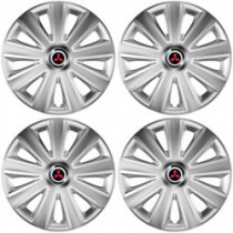 Poklice pro Mitsubishi (červené) 16 Aviator carbon RC 16 silver