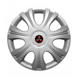 Poklice pro Mitsubishi (červené) 16 IMPULSE 16-VERSACO