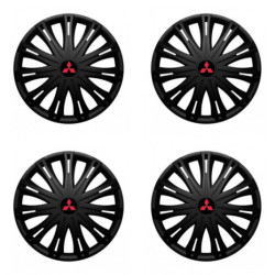 Poklice pro Mitsubishi (červené) 17 SPARK BLACK