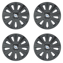 Poklice pro Volvo (bílé) 14 Aviator carbon RC grafite