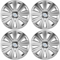 Poklice pro Volvo (bílé) 14 Aviator carbon RC silver