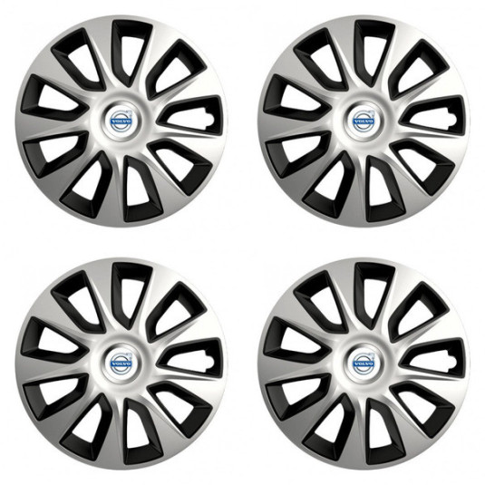 Poklice pro Volvo (bílé) 14 STRATOS double colour