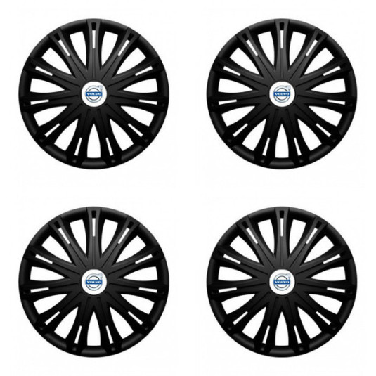 Poklice pro Volvo (bílé) 14 SPARK BLACK1